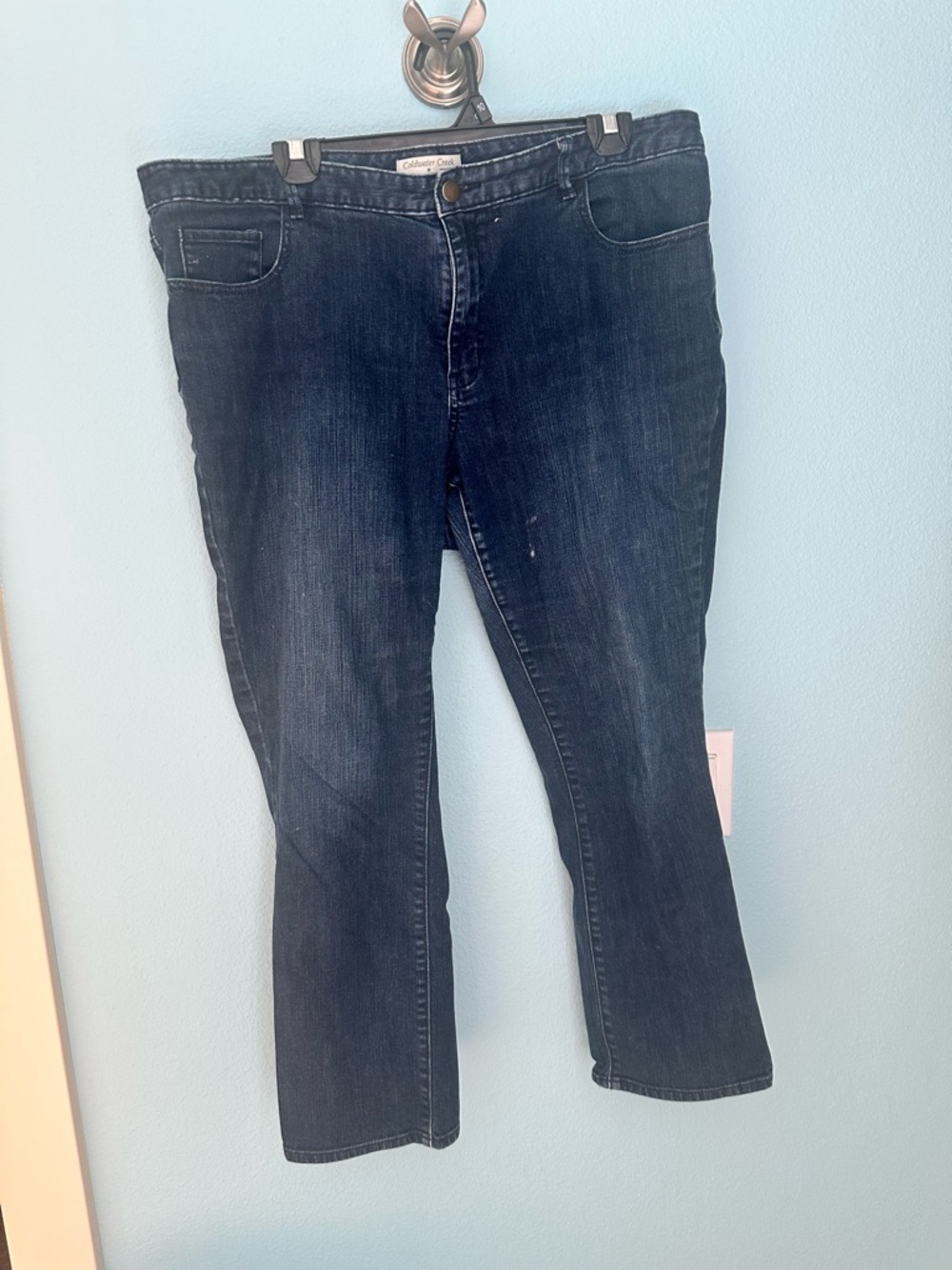 Coldwater Creek Dark Blue Boot Cut Jeans